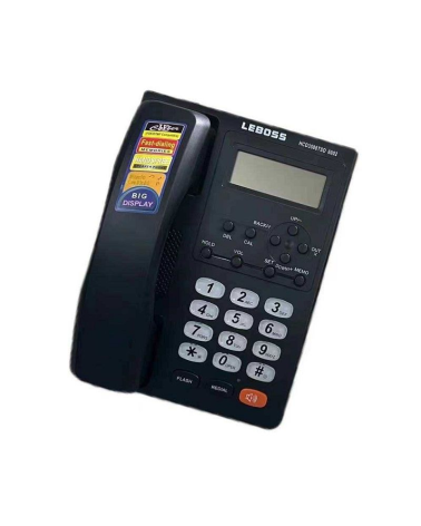 Ενσύρματο σταθερό τηλέφωνο - 6002 - 060020 - Black