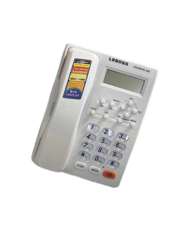 Ενσύρματο σταθερό τηλέφωνο - 6002 - 060020 - White