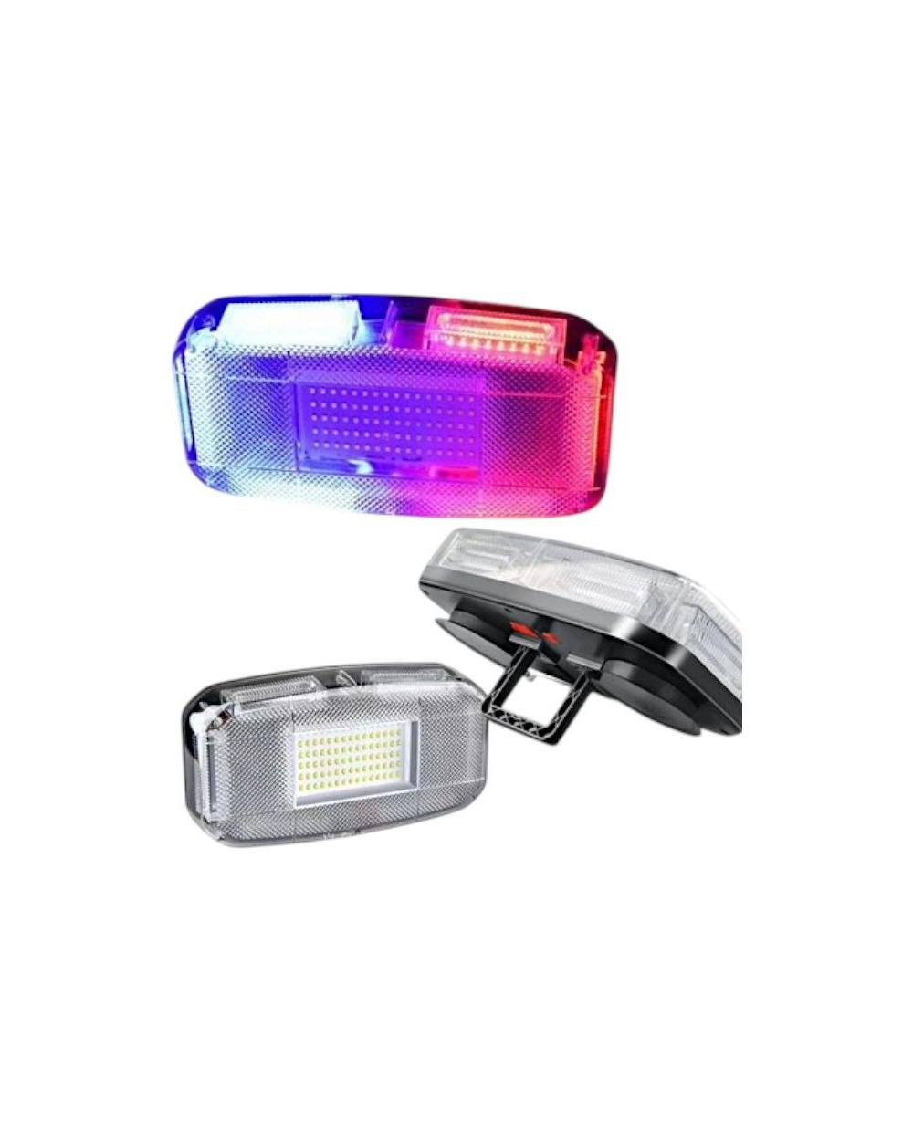 Ασύρματος φάρος οχημάτων Strobe & προβολέας έκτακτης ανάγκης με μαγνητική βάση - 1108914