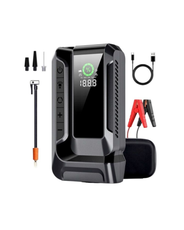 Εκκινητής μπαταρίας οχημάτων Jump Starter & αεροσυμπιεστής - W11905-12