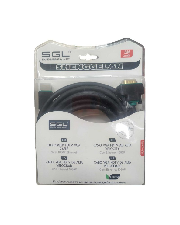 Καλώδιο δεδομένων HDMI σε VGA - 5m - 1592