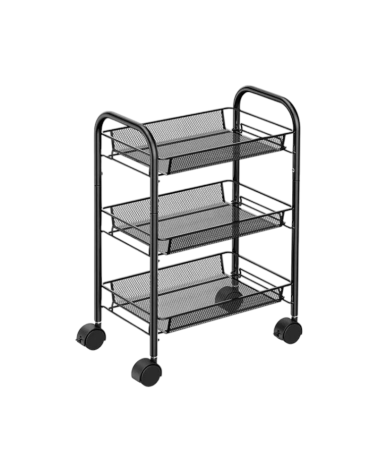 Τροχήλατη ραφιέρα τροφίμων κουζίνας - 1014-3
