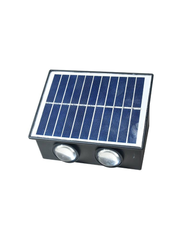 Ηλιακό φωτιστικό τοίχου LED - Warm White - 4lamps