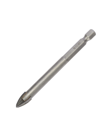 Τρυπάνι γυαλιού/πλακιδίων τετράκοπο - 9mm - Finder