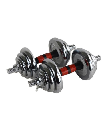 Σετ αλτήρες γυμναστικής με μπάρα - 20kg