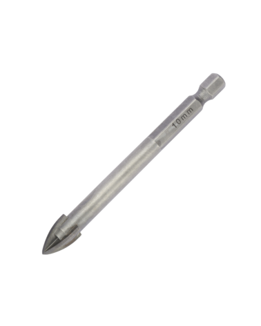 Τρυπάνι γυαλιού/πλακιδίων τετράκοπο - 10mm - Finder