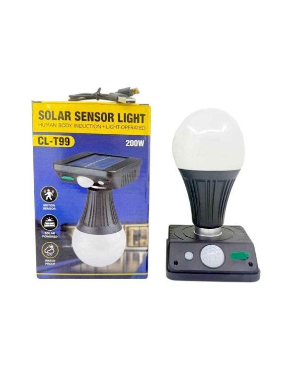 Επαναφορτιζόμενη ηλιακή λάμπα LED με αισθητήρα κίνησης - FA-T99