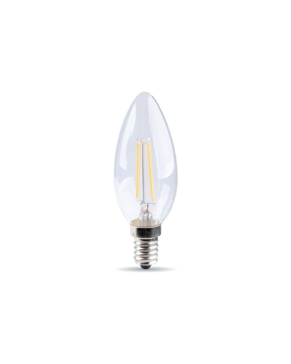 Λάμπα LED Filament κερί - Ε14 - 2W