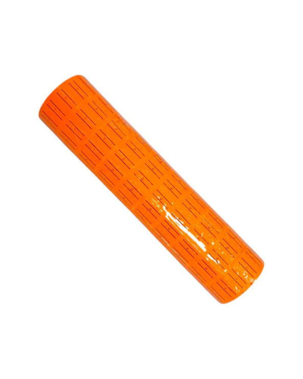 Ανταλλακτικές ετικέτες 500 τεμαχίων για ετικετογράφο - 1.2x2cm - 405001 - Orange