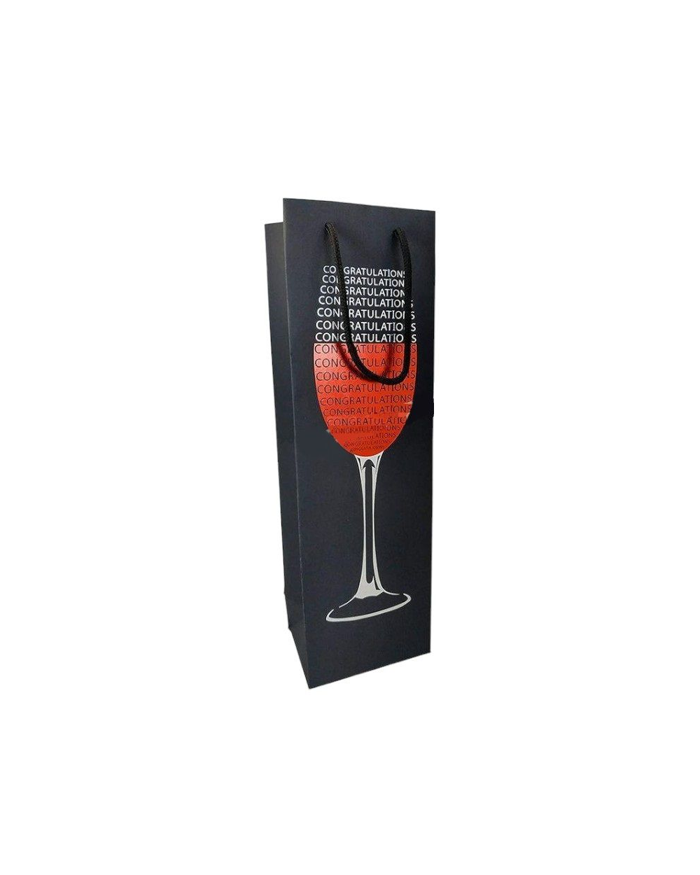 Σετ σακούλες δώρου ποτού - 12pcs - JD007