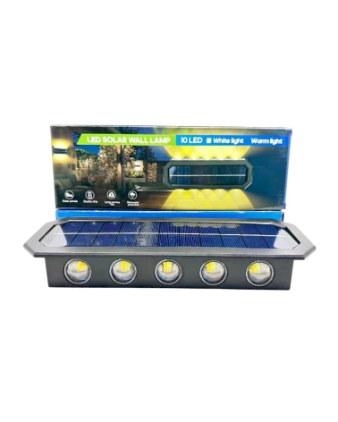 Ηλιακό φωτιστικό τοίχου LED - 1082-10