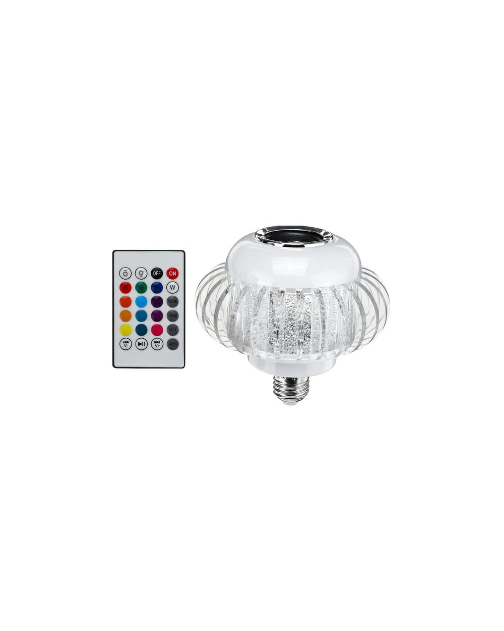 Φωτορυθμική λάμπα RGB με ηχείο Bluetooth