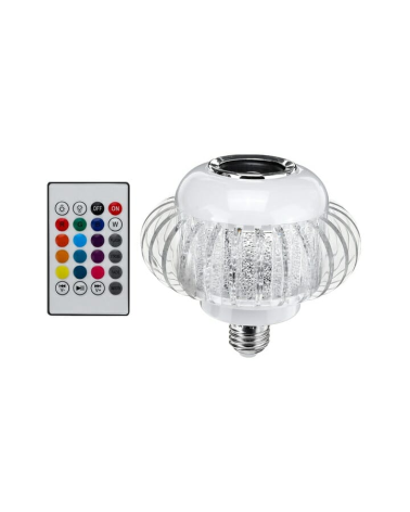Φωτορυθμική λάμπα RGB με ηχείο Bluetooth
