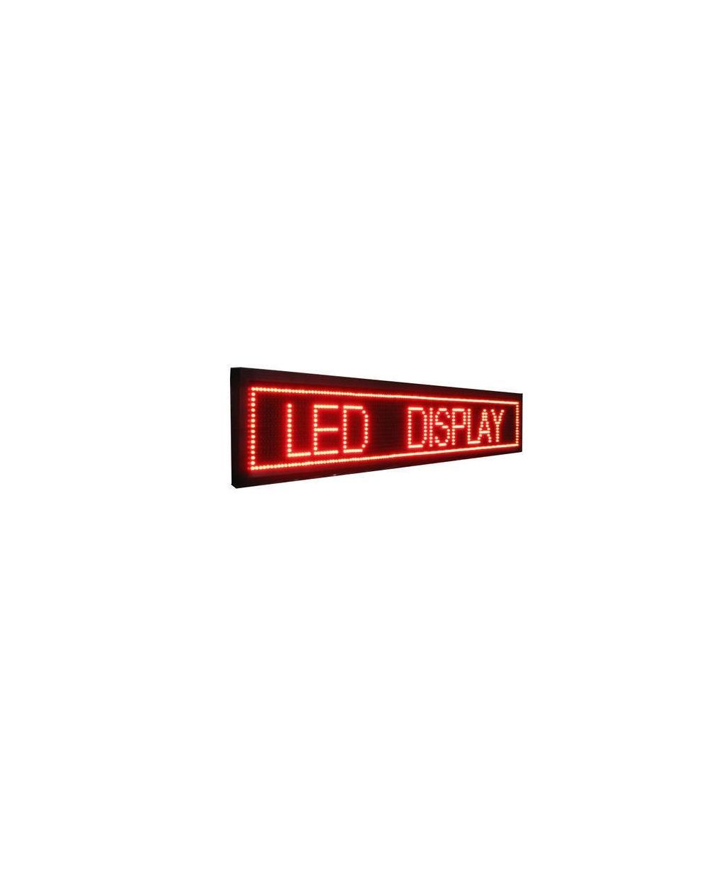 Πινακίδα LED – Μονής όψης – Κόκκινη – 103cm×23cm - IP67