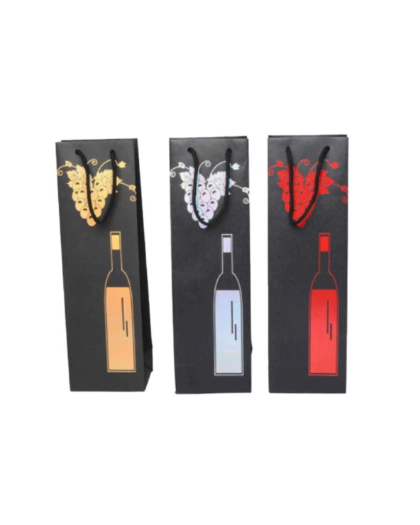 Σετ σακούλες δώρου ποτού - 12pcs - JD006