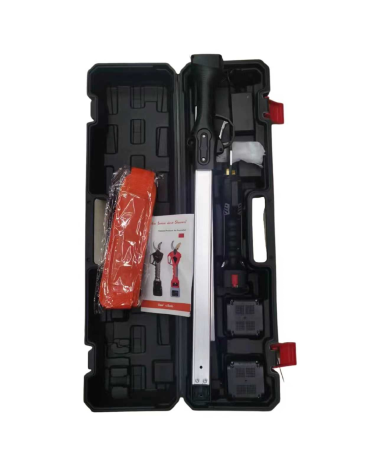 Επαναφορτιζόμενο κοπτικό κήπου με τηλεσκοπικό κοντάρι