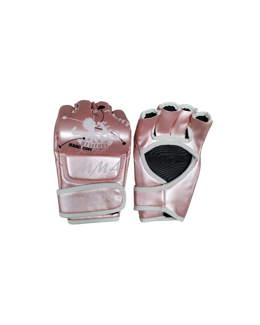 Γάντια πυγμαχίας κοφτά - mma - 556713 - Pink