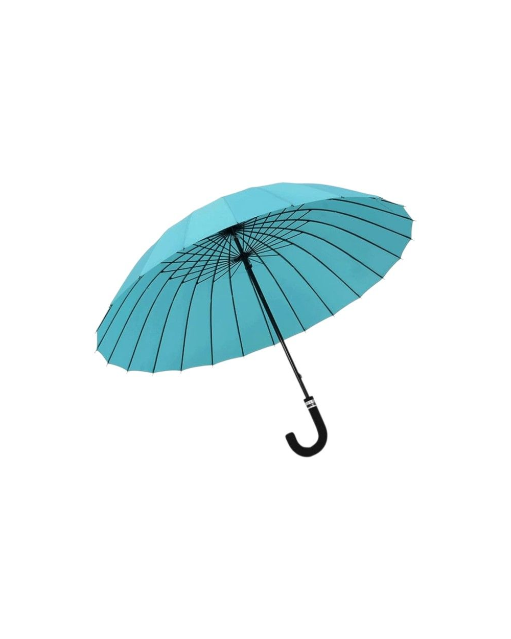 Αυτόματη ομπρέλα μπαστούνι - 24K - Tradesor - 111428 - Light Blue