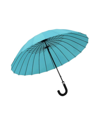 Αυτόματη ομπρέλα μπαστούνι - 24K - Tradesor - 111428 - Light Blue