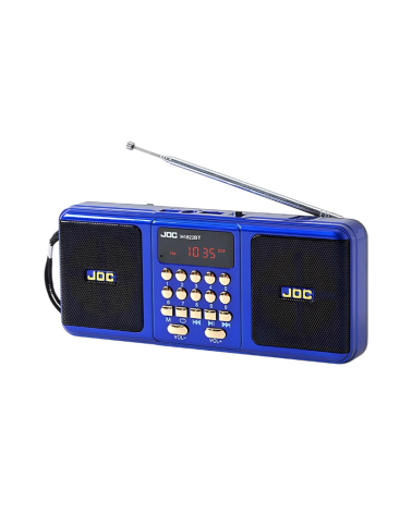 Επαναφορτιζόμενο ραδιόφωνο - JOC-1822 - 818224 - Blue