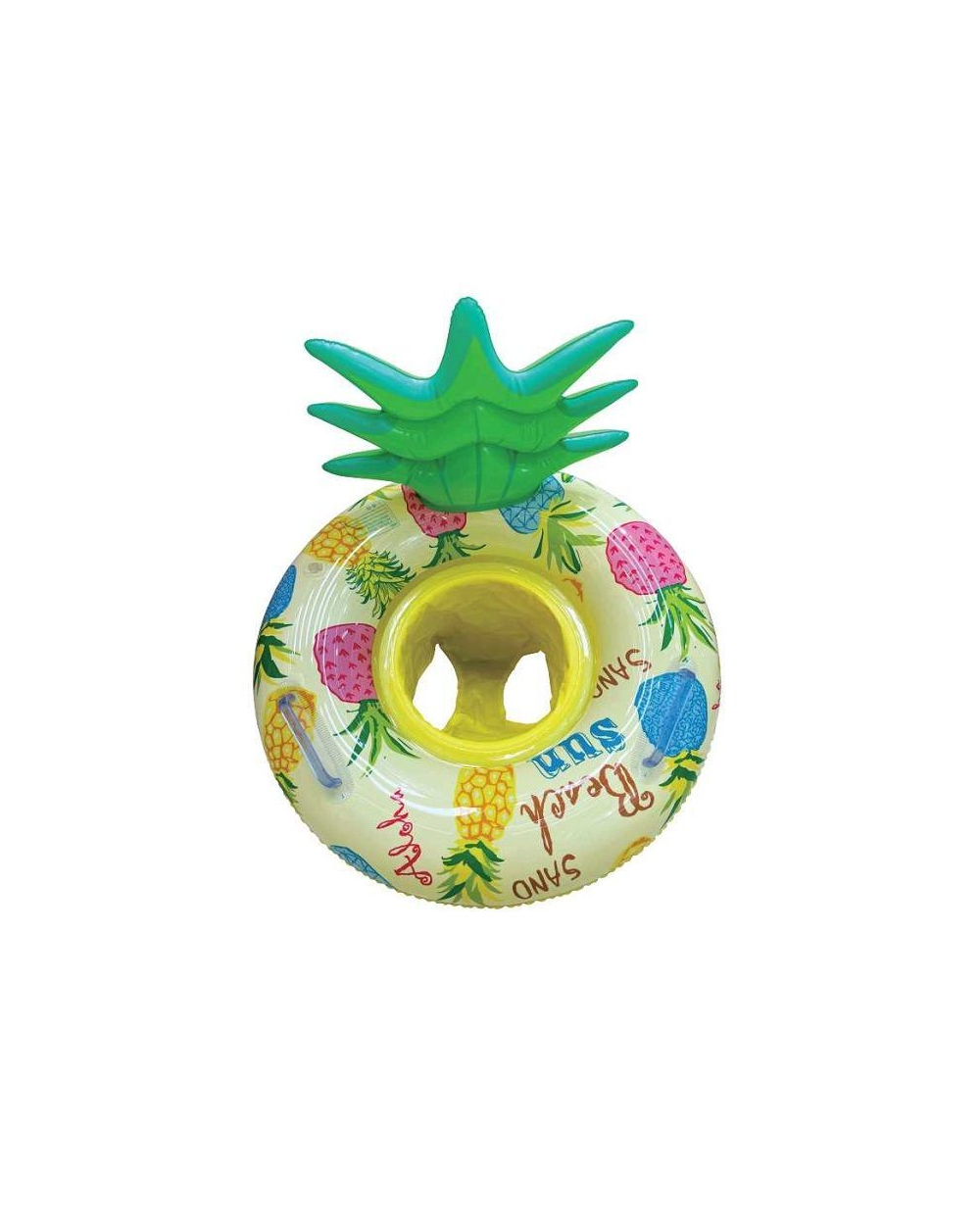 Παιδικό φουσκωτό σωσίβιο με κάθισμα - Ανανάς - XL-A053 - 65cm