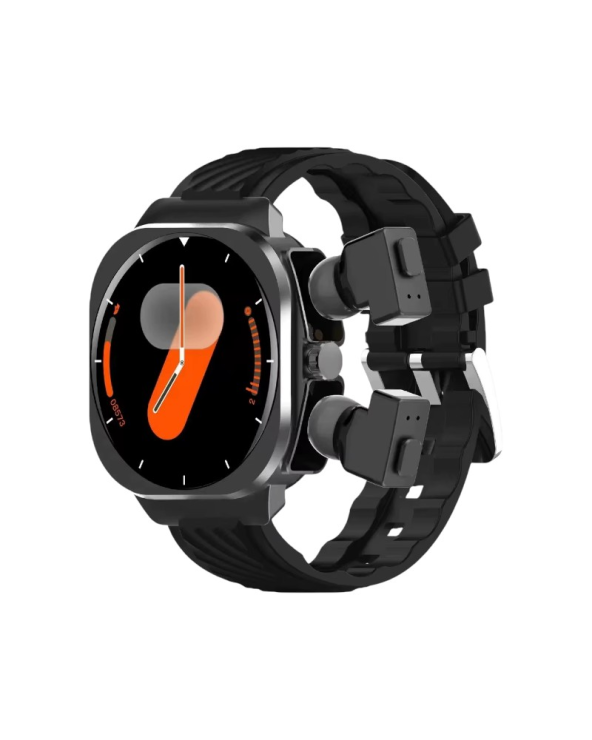 Σετ Smartwatch με ασύρματα ακουστικά Bluetooth - AIMB-Z19 - 065578 - Black