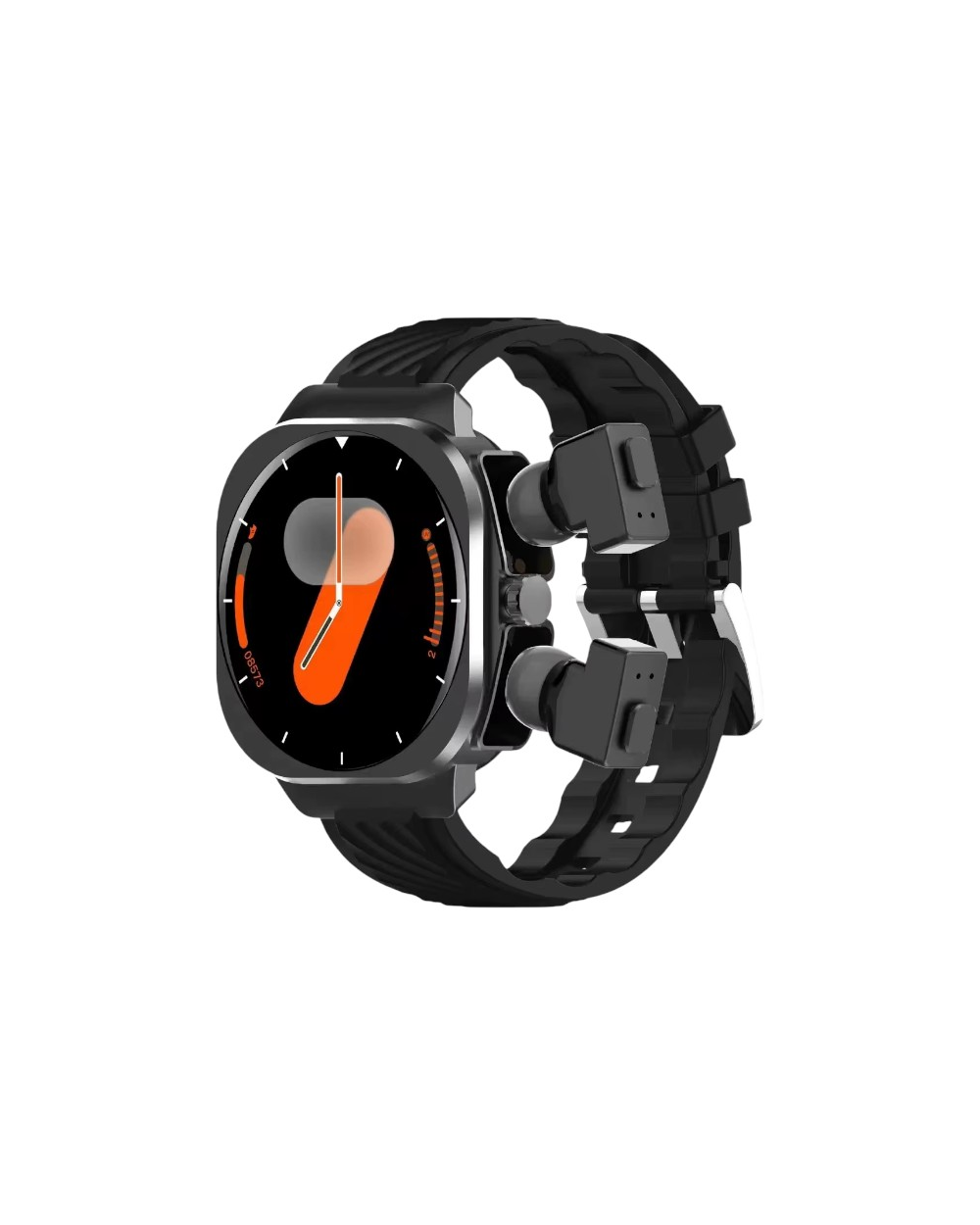 Σετ Smartwatch με ασύρματα ακουστικά Bluetooth - AIMB-Z19 - 065578 - Black