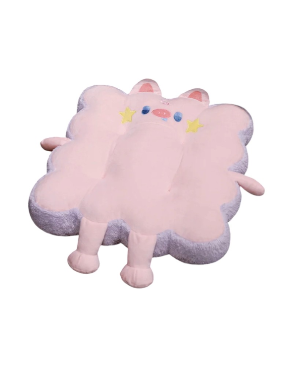 Μαξιλάρι καρέκλας παιδικό - 40x40cm - 720181 - Pink/Purple