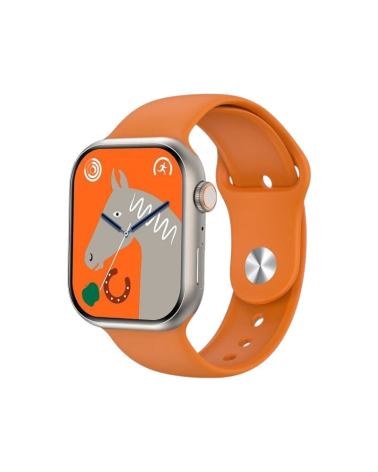Σετ Smartwatch με 4 λουράκια - T20 Max - 814192 - Orange