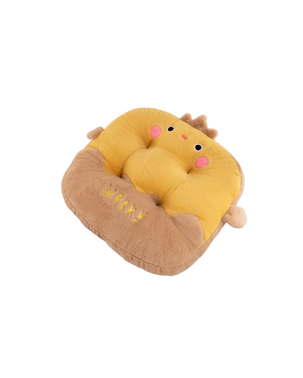 Μαξιλάρι καρέκλας παιδικό Wacky - 40x40cm - 720180 - Yellow