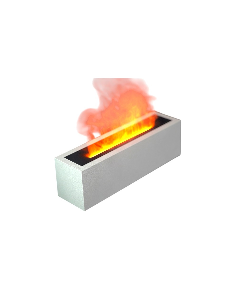 Υγραντήρας χώρου με εφέ φλόγας - 221316 - White