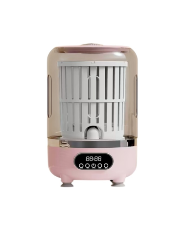 Φορητό επαναφορτιζόμενο πλυντήριο ρούχων mini - HP909 - 457658 - Pink