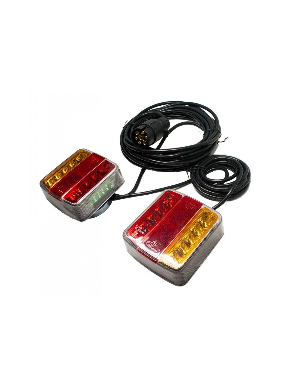 Eνσύρματα μαγνητικά φανάρια τρέιλερ - 12-24V - D2102407A/C36H