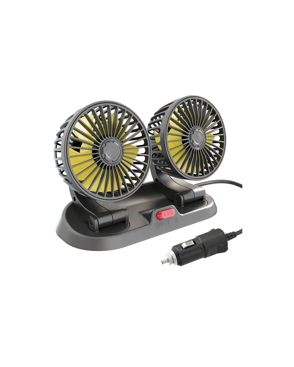 Ανεμιστήρας καμπίνας οχημάτων διπλός - 12V - R-Q11102-2