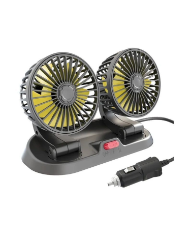 Ανεμιστήρας καμπίνας οχημάτων διπλός - 12V - R-Q11102-2