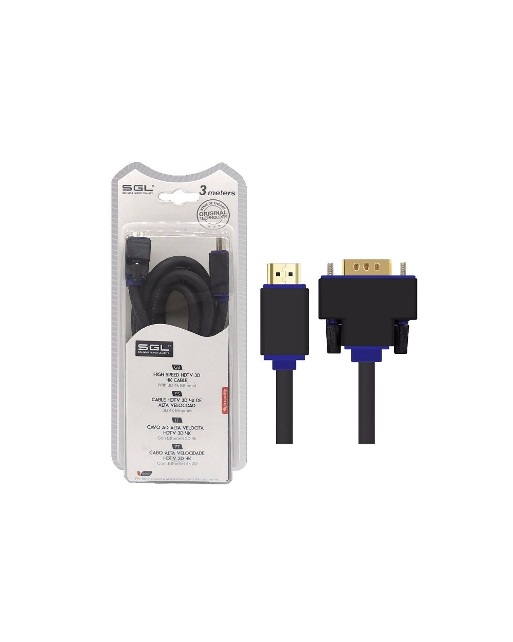 Καλώδιο HDMI σε VGA male - 3m