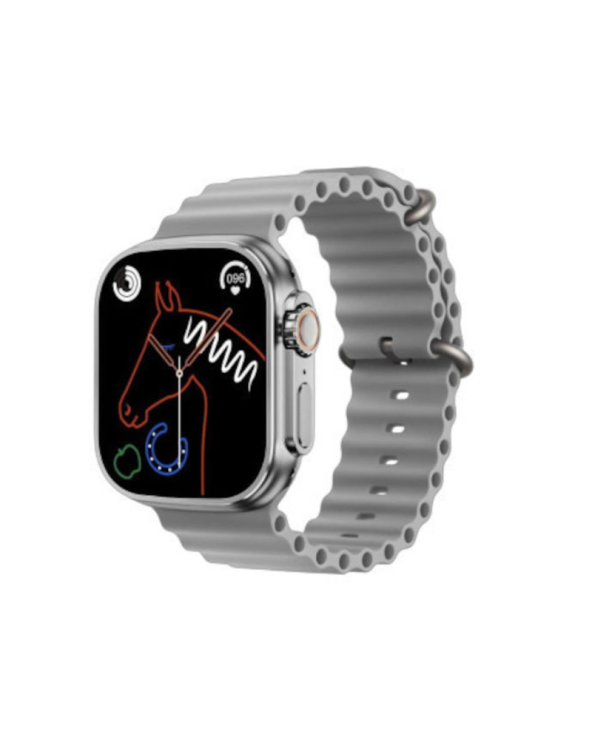 Σετ Smartwatch με 4 λουράκια - T20 UItra2 - 814208 - Grey