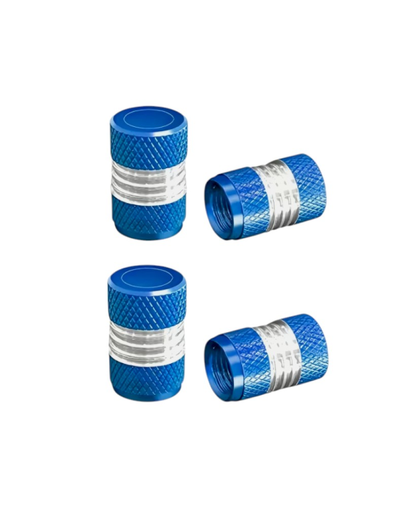 Καπάκι βαλβίδας ελαστικών αυτοκινήτου - R-Z17109-4U - 140526 - Blue