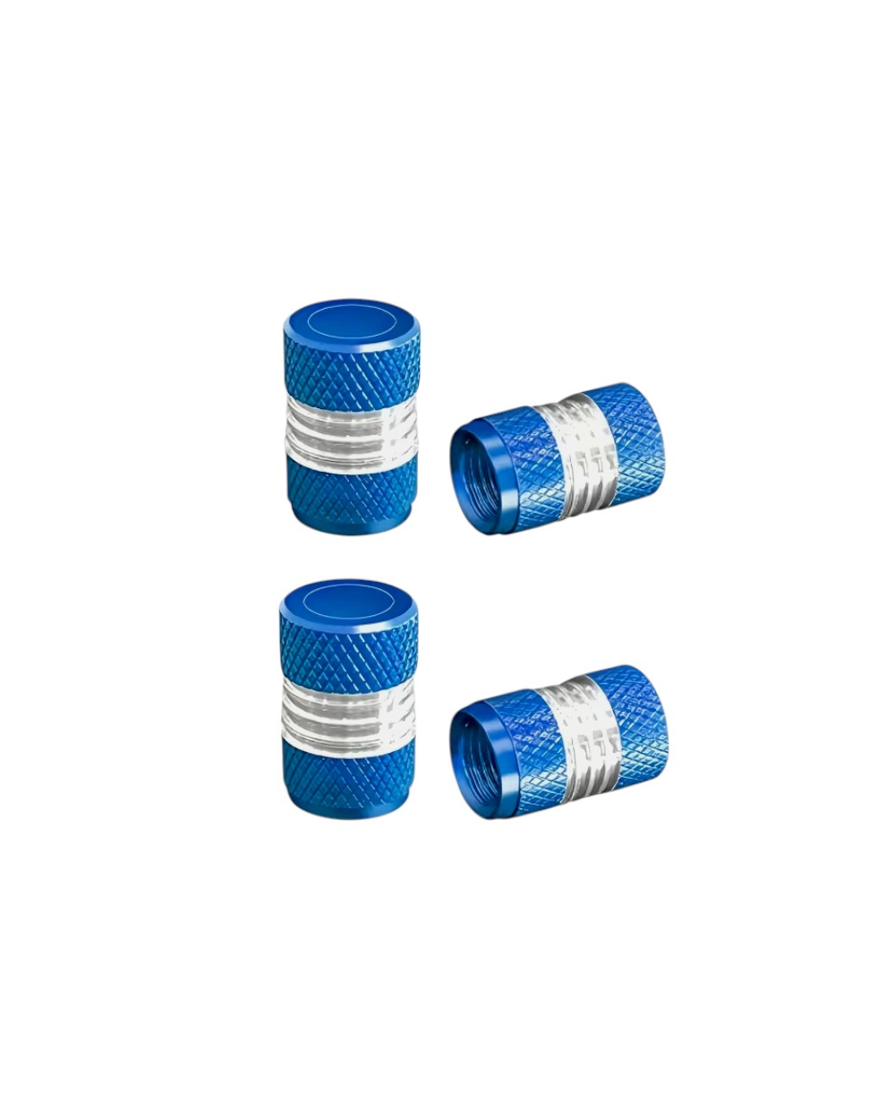 Καπάκι βαλβίδας ελαστικών αυτοκινήτου - R-Z17109-4U - 140526 - Blue