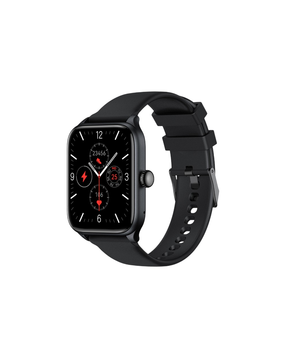 Σετ Smartwatch με 3 λουράκια - WISME-X52 - 750612 - Black