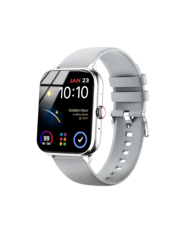 Σετ Smartwatch με 3 λουράκια - WISME-X52 - 750612 - Silver