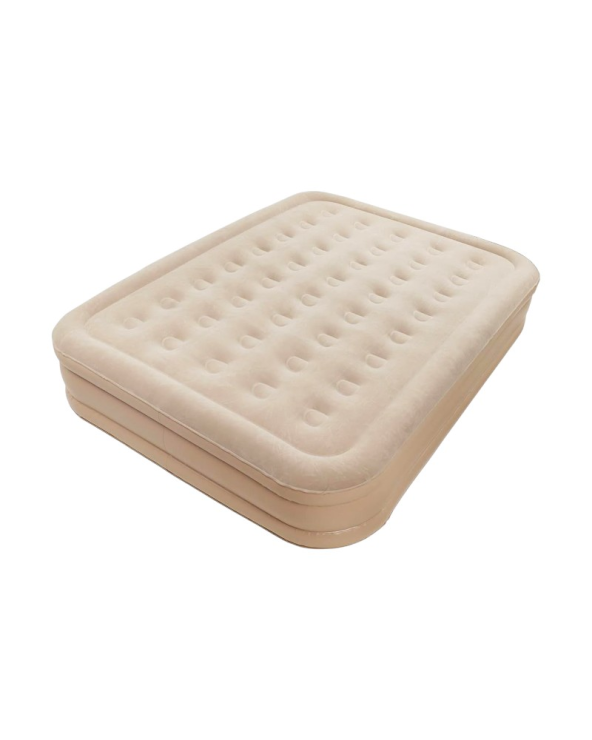 Φουσκωτό στρώμα θαλάσσης & camping διπλό - 812426 - Beige
