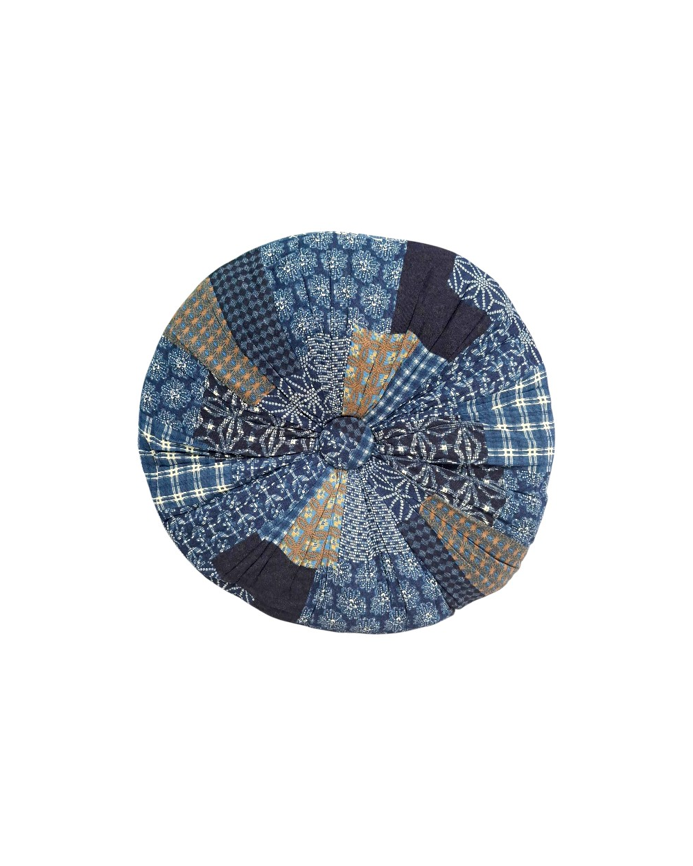 Μαξιλάρι καρέκλας Πουφ - Boho - 40cm - 720185 - Blue/Grey