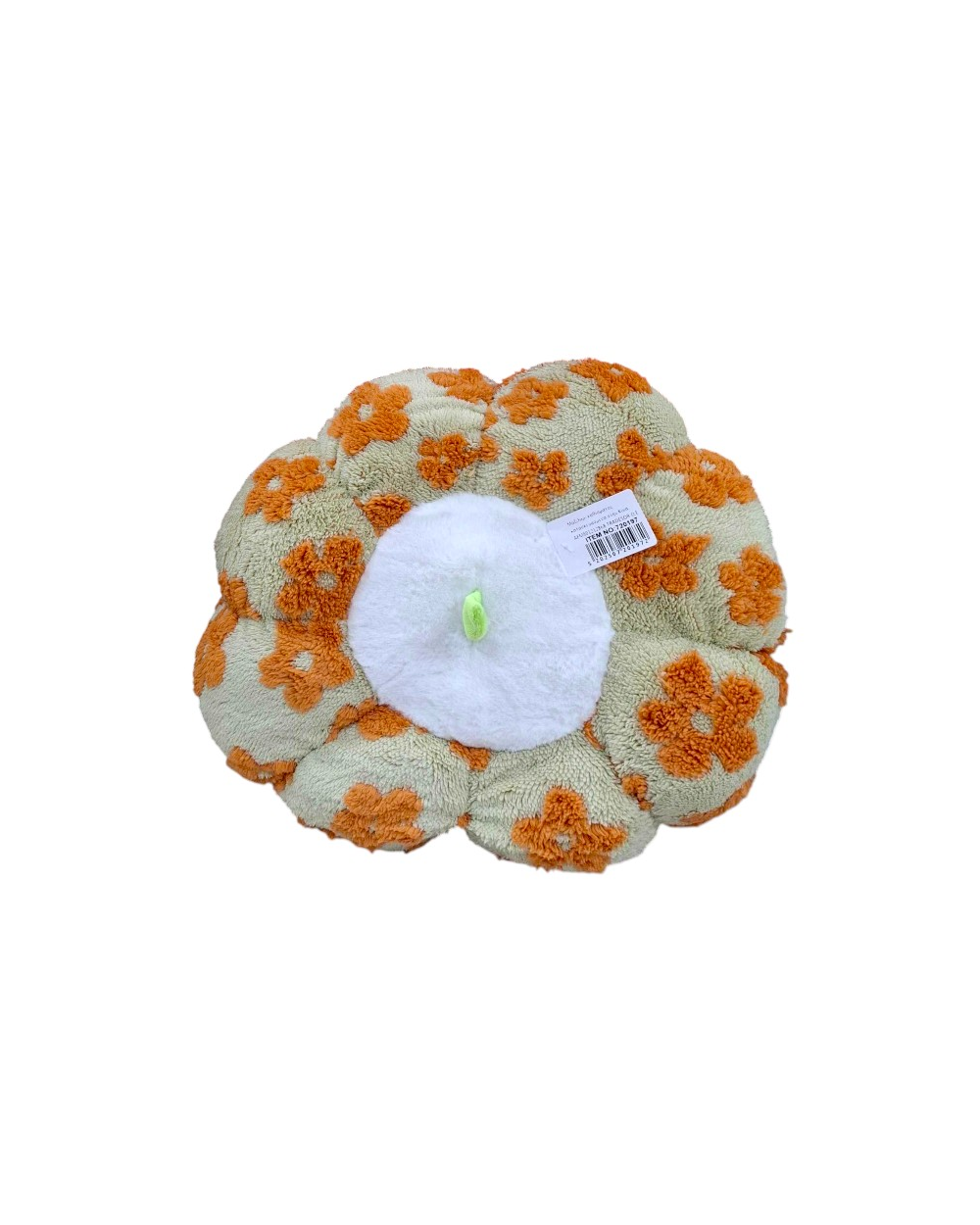 Μαξιλάρι καρέκλας Πουφ - 45cm - 720197 - Green/Orange