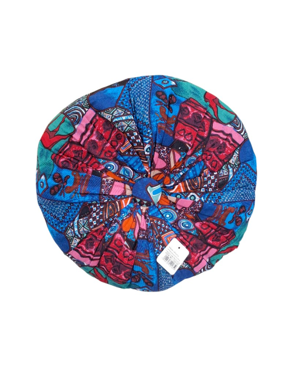 Μαξιλάρι καρέκλας Πουφ - Boho - 40cm - 720185 - Blue/Red