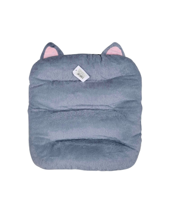 Μαξιλάρι καρέκλας παιδικό με αυτάκια - 40x40cm - 720196 - Grey