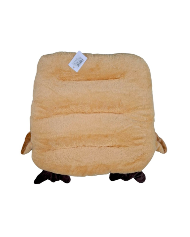 Μαξιλάρι καρέκλας παιδικό με αυτάκια - 40x40cm - 720196 - Yellow