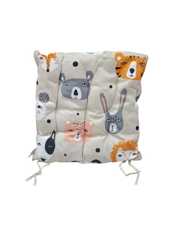 Μαξιλάρι καρέκλας παιδικό - 40x40cm - 720203 - Beige