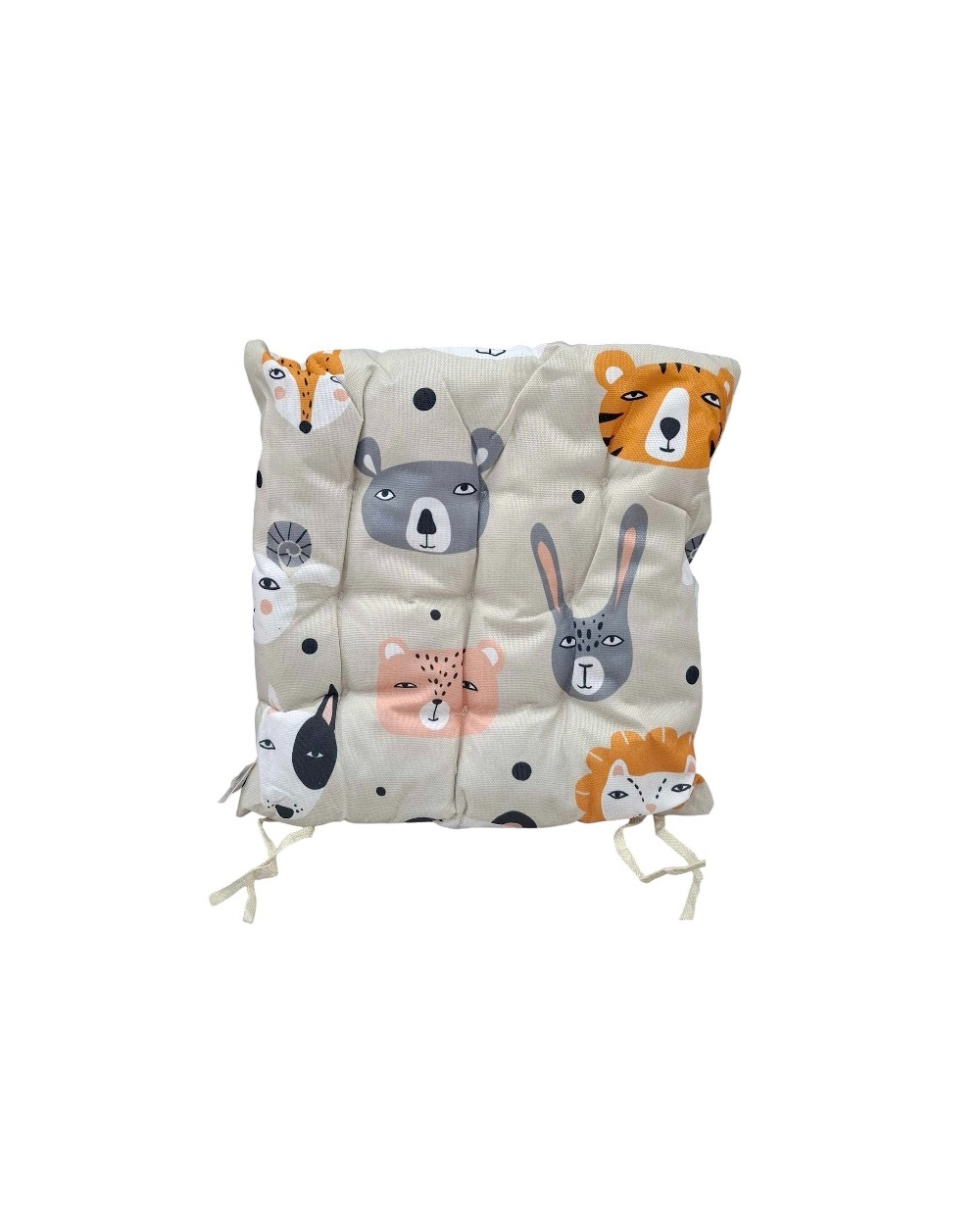 Μαξιλάρι καρέκλας παιδικό - 40x40cm - 720203 - Beige