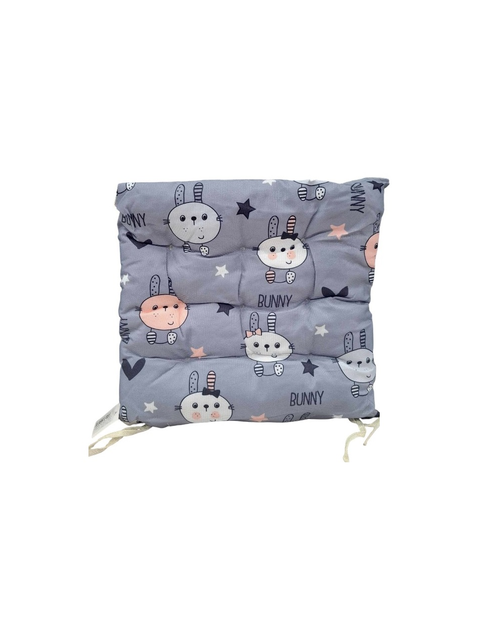 Μαξιλάρι καρέκλας παιδικό - 40x40cm - 720203 - Dark Grey